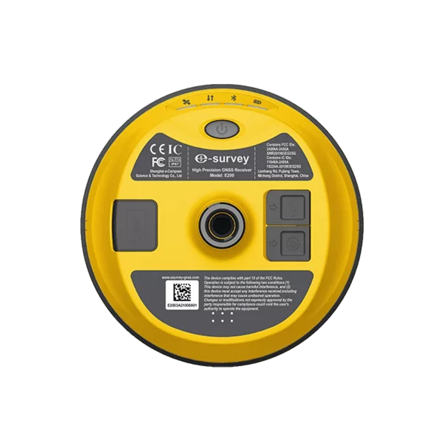 GNSS приемник eSurvey E200 обратная сторона фронт
