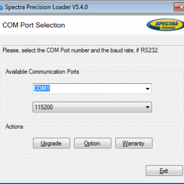 Spectra Precision Loader